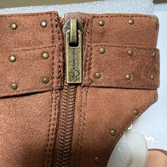 Jessica Simpson Women's Rochha Open Toe Bootie Size 6.5 NEW - Picture 4 of 7